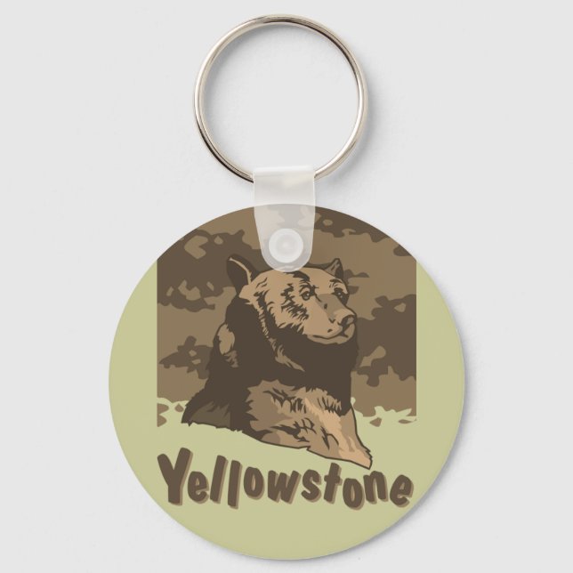 Yellowstone Key Ring (Front)