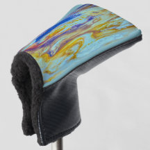 Yellowstone Lava Pool Swirls Putter