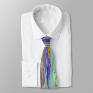 Yellowstone Lava Pool Swirls  Tie
