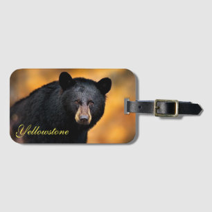 Yellowstone Luggage Tag-Bear Tag