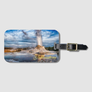Yellowstone Luggage Tag-Geyser Tag