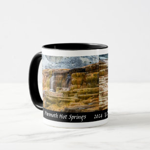 Yellowstone, Mammoth Hot Springs - Designer Coffee Mug