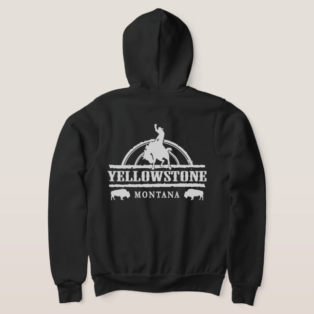 Yellowstone Montana Hoodie (Laydown Back)