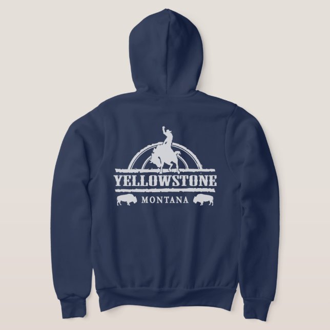 Yellowstone Montana Hoodie (Laydown Back)