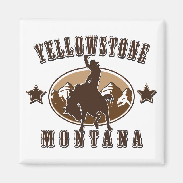 Yellowstone-Montana Magnet (Front)