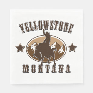 Yellowstone Montana Napkin