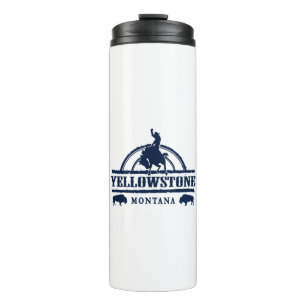 Yellowstone Montana Rodeo Cowboy Thermal Tumbler