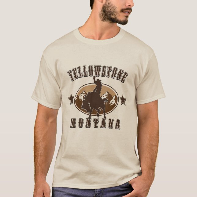 Yellowstone Montana T-Shirt (Front)