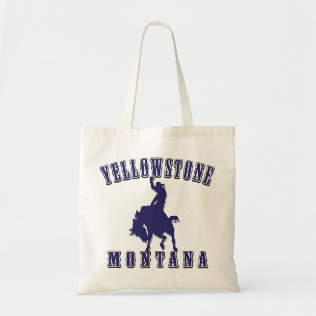 Yellowstone Montana Tote Bag (Front)