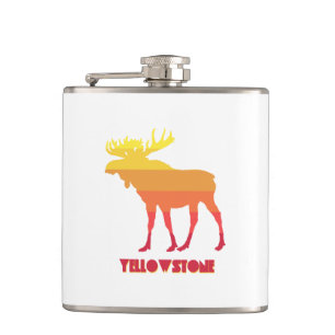 Yellowstone Moose Hip Flask