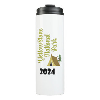 Yellowstone National Park 2024 Vacation  Thermal Tumbler