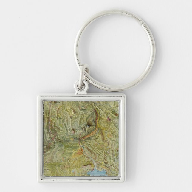 Yellowstone National Park 2 Key Ring (Front)