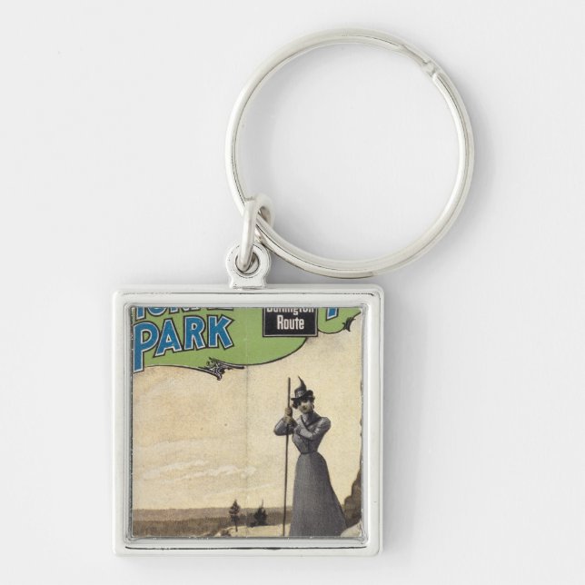 Yellowstone National Park 3 Key Ring (Front)