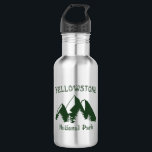 Yellowstone National Park 532 Ml Water Bottle<br><div class="desc">If you've never been,  well... . go now. The wildlife,  the remoteness,  the mountains,  the geysers,  the lake. It's the original National Park,  and still the best. Show your love for Yellowstone.</div>