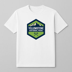 Yellowstone National Park Badge Logo T-Shirt