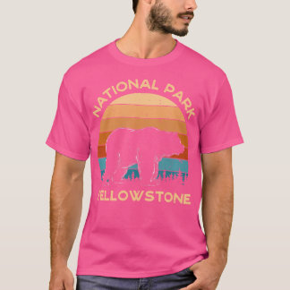 Yellowstone National Park - Bear Nature Camping Hi T-Shirt