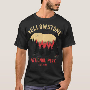 Yellowstone National Park Bear Souvenir Gift  T-Shirt
