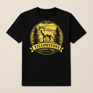 Yellowstone National Park Bighorn Sheep T-Shirt