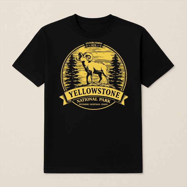 Yellowstone National Park Bighorn Sheep T-Shirt (Creator Uploaded)