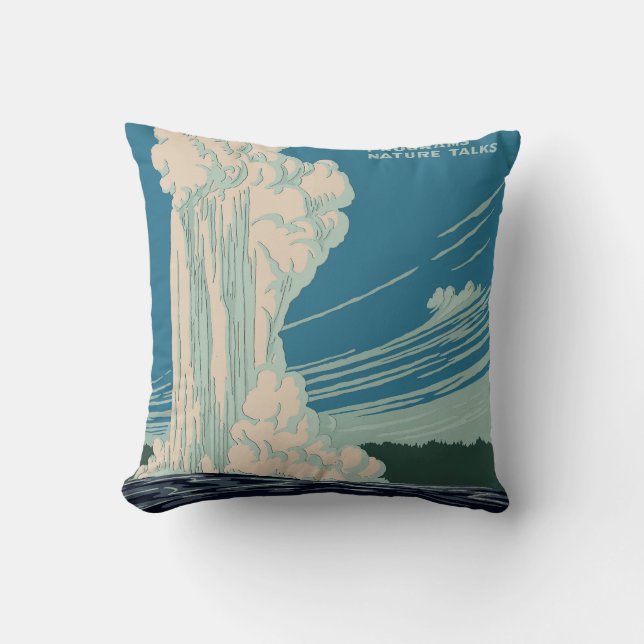Yellowstone National Park Cushion (Front)