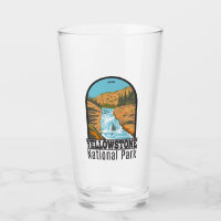 Yellowstone National Park Firehole Falls Vintage