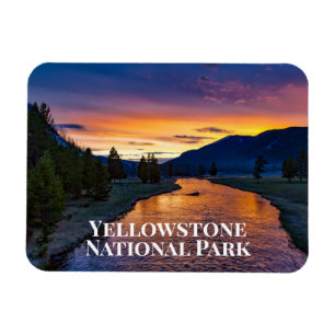 Yellowstone National Park Fridge Magnet