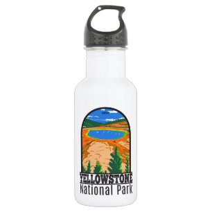 Yellowstone National Park Grand Prismatic Spring 532 Ml Water Bottle