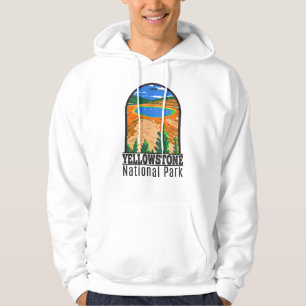 Yellowstone National Park Grand Prismatic Spring Hoodie
