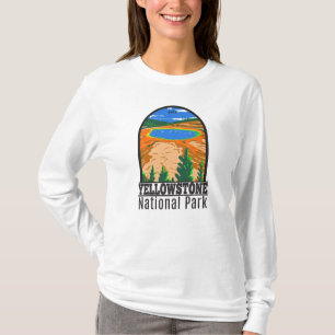 Yellowstone National Park Grand Prismatic Spring  T-Shirt
