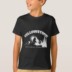 Yellowstone National Park Hiker Love Hiking T-Shirt