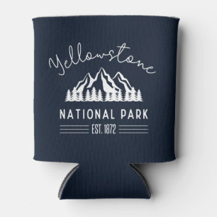Yellowstone National Park Hiking Camping Can Cooler