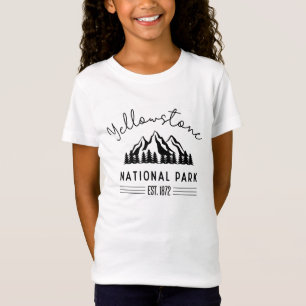 Yellowstone National Park Hiking Camping T-Shirt