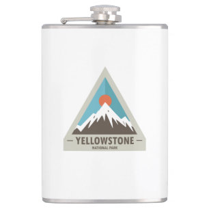 Yellowstone National Park Hip Flask