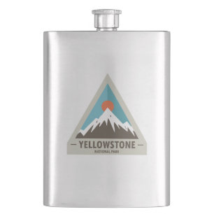 Yellowstone National Park Hip Flask