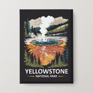 Yellowstone National Park Hot Spring