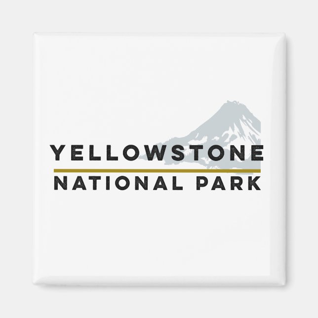 Yellowstone National Park Magnet (Front)