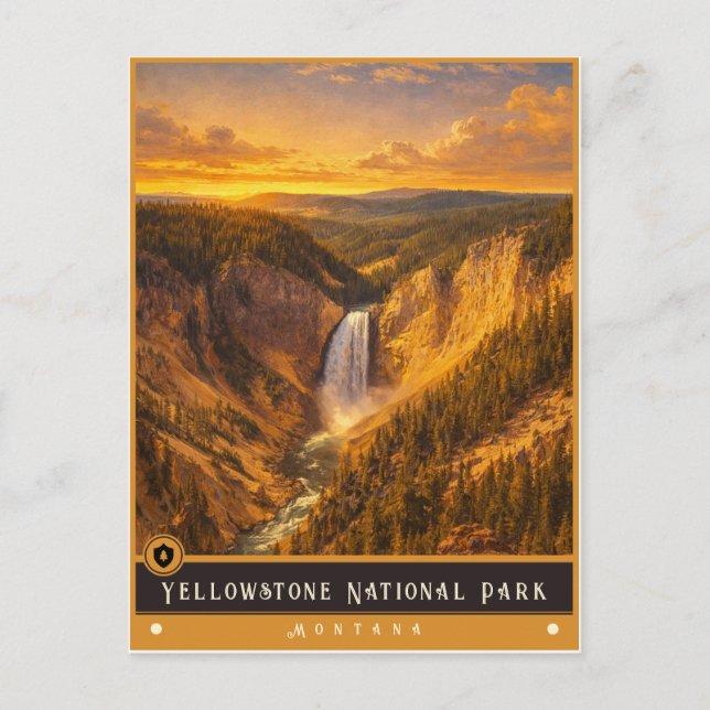 Yellowstone National Park | Montana Postcard (Front)