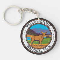 Yellowstone National Park Mule Deer Circle