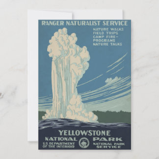 Yellowstone National Park Old Faithful