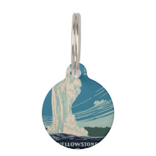 Yellowstone National Park Pet Tag