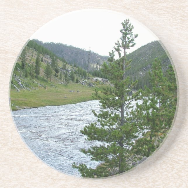 Yellowstone national park photography. coaster (Front)