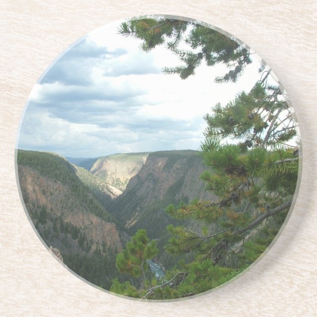 Yellowstone national park photography. coaster (Front)