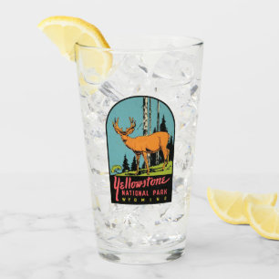 Yellowstone National Park - Pint Glass