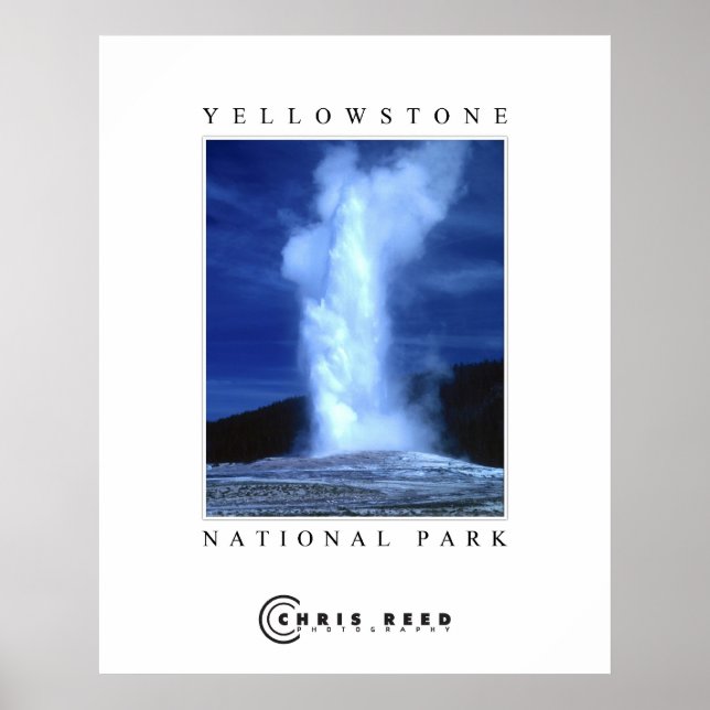 Yellowstone National Park Poster (Front)