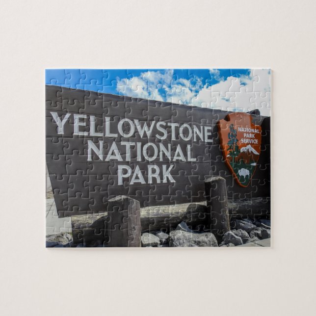Yellowstone National Park Puzzle (Horizontal)