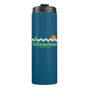 Yellowstone National Park Retro Thermal Tumbler