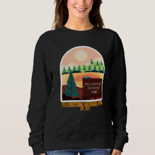 Yellowstone National Park South Wyoming State Souv Sweatshirt