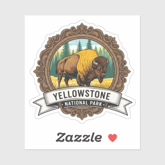 Yellowstone National Park Souvenir (Sheet)