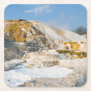 Yellowstone National Park Square Paper Coaster