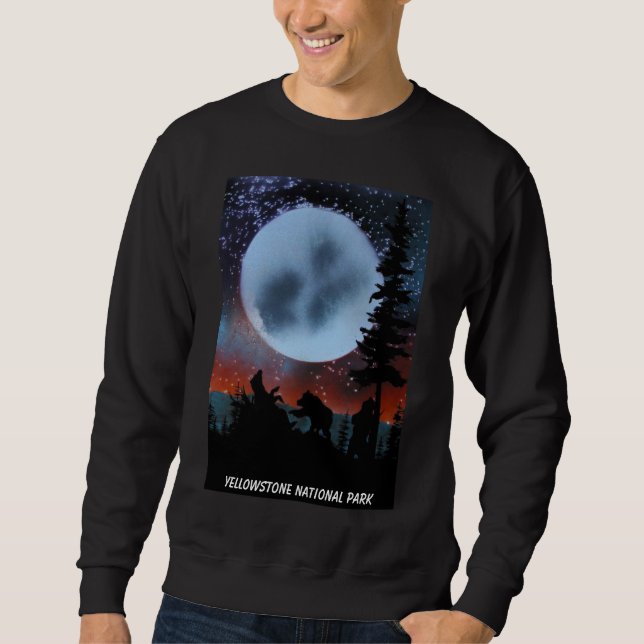 Yellowstone National Park Sweatshirt (Front)